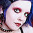 spooky gothic glam girl strips nude in luxury