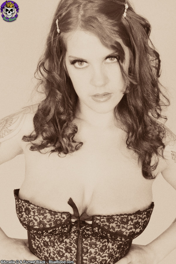 delilah lace corset