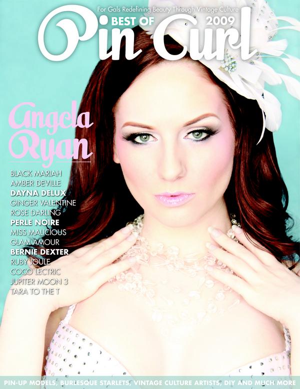 pin curl magazine cover angela ryan best of 2009