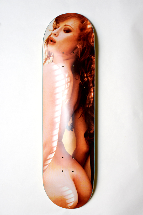 living proof magazine skate deck skateboard justine joli