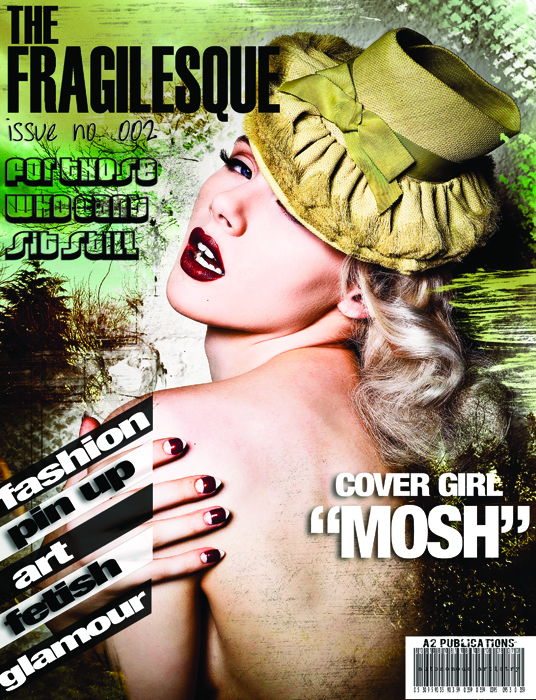 fragilesque issue 2 mosh magazine cover