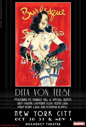 dita von teese strip strip hooray nyc new york