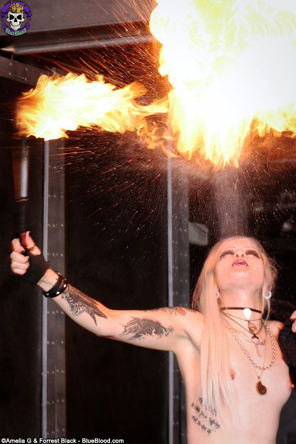 Franccesca fire breather