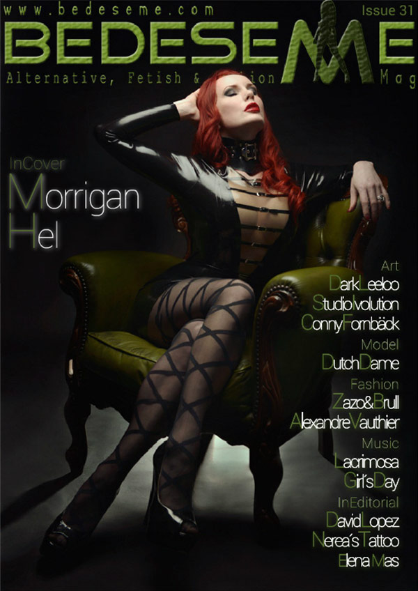 morrigan hel bedeseme magazine cover