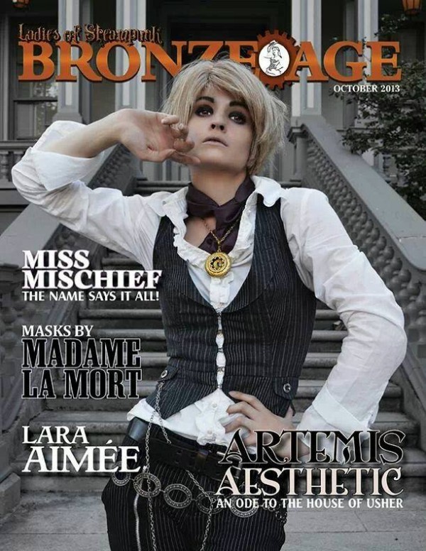 bronze age magazine cover artemis aesthetic