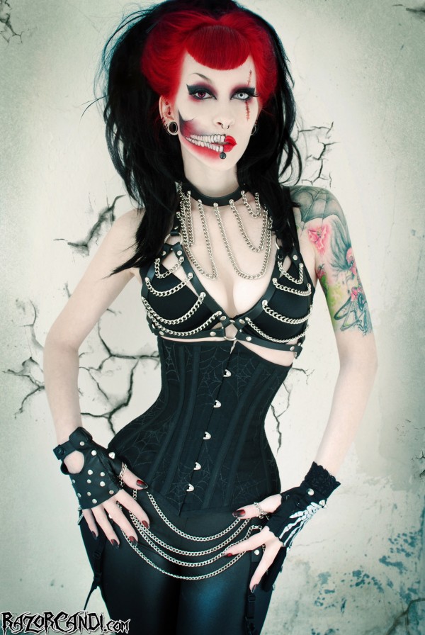 razor candi gore couture web of deceit