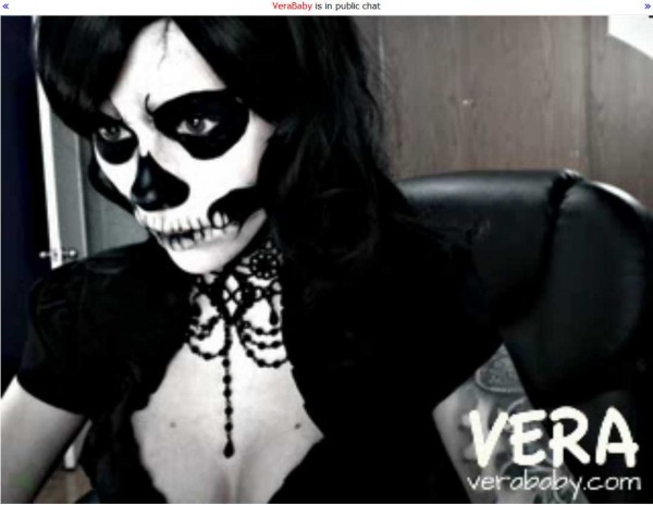 verababy skullface cam misfits girl