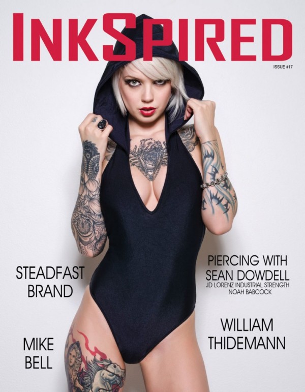 inkspired sara x february magazine cover