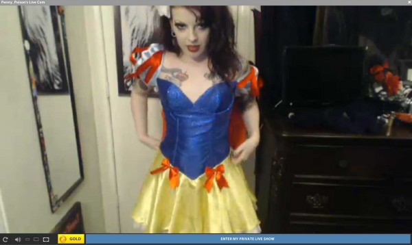 penny poison disney snow white cam