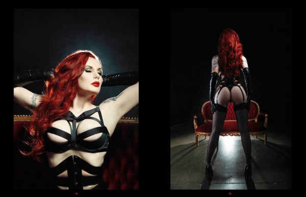 Morrigan Hel in Sinical Latex Magazine from Danny Stygion