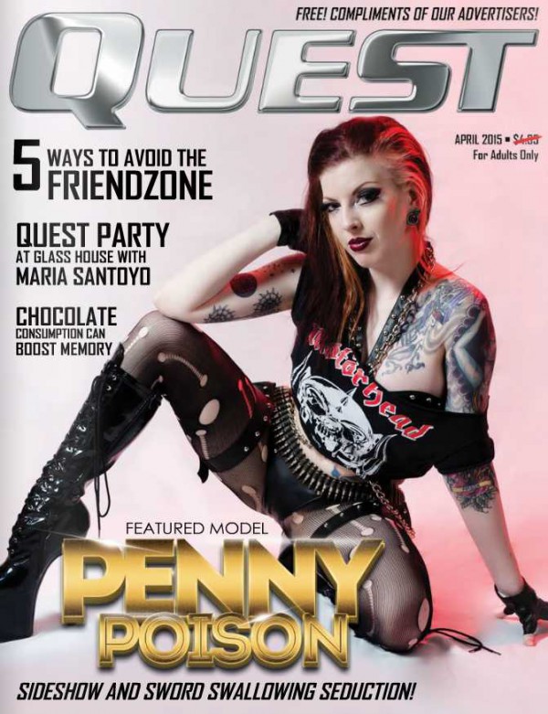Penny Poison Adult Quest Magazine Cover