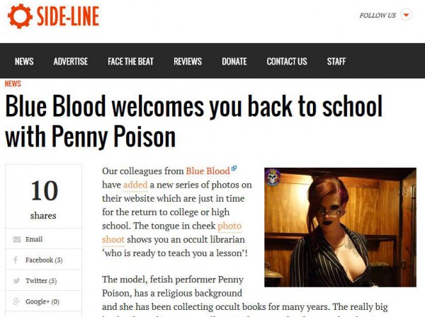 side-line penny poison