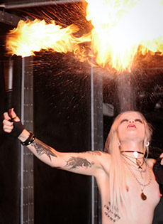 Blue Bloods Barely Evil Punk altporn  Franccesca De Struct Kuza Fire Blowing
